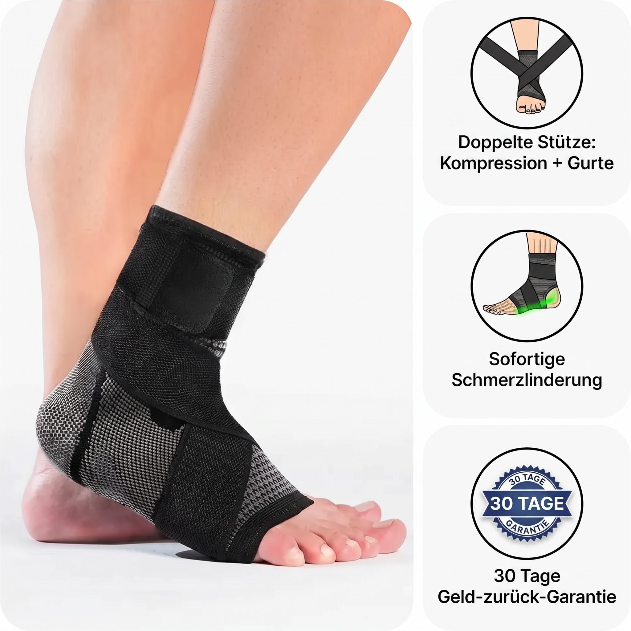 Talus Fußbandage am Fuß